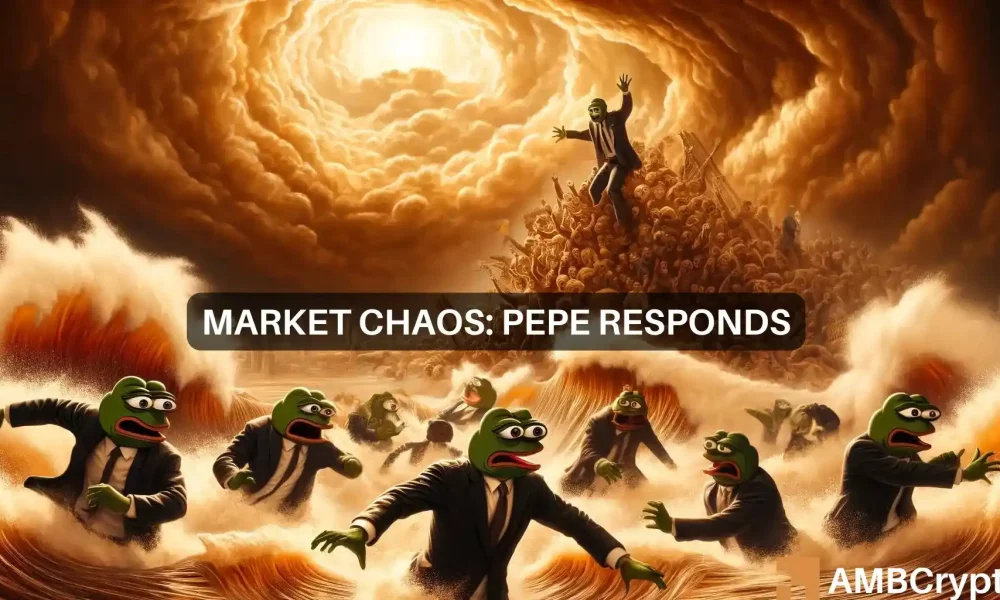 PEPE’s wild April journey: From panic sells to a 33% bounce