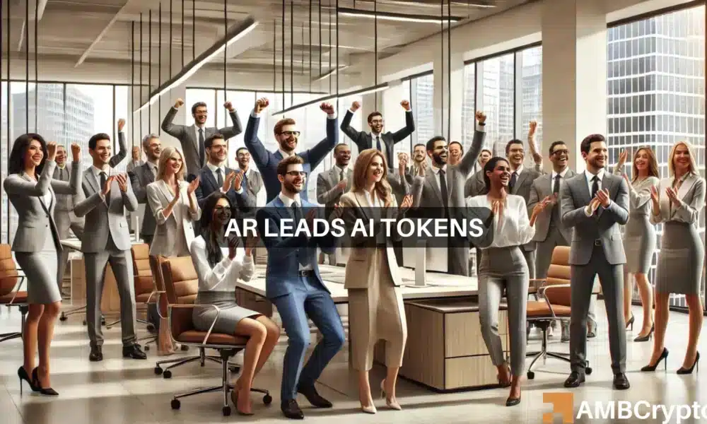 AI crypto Arweave gains 17% gain: Will AR lead the ‘alt-rebirth’?