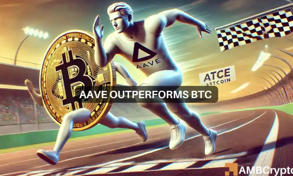 Aave outpaces BTC but hits resistance: Is a reversal on the horizon?