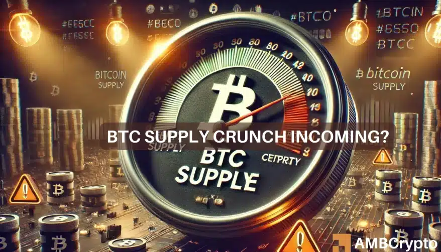 Bitcoin miners hold 9.1% of BTC supply – Will it trigger a supply shock?