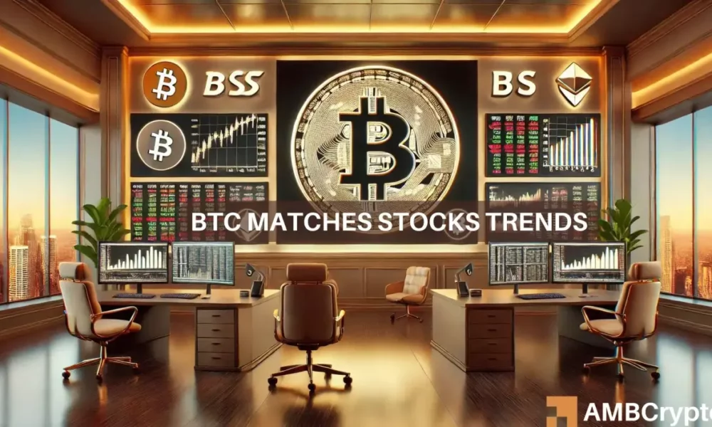 Bitcoin and U.S stocks in sync again – What does this mean for you?