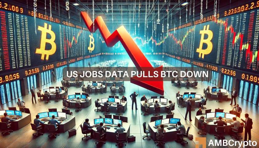 Why is Bitcoin down today? All you need to know about U.S Jobs report and more...