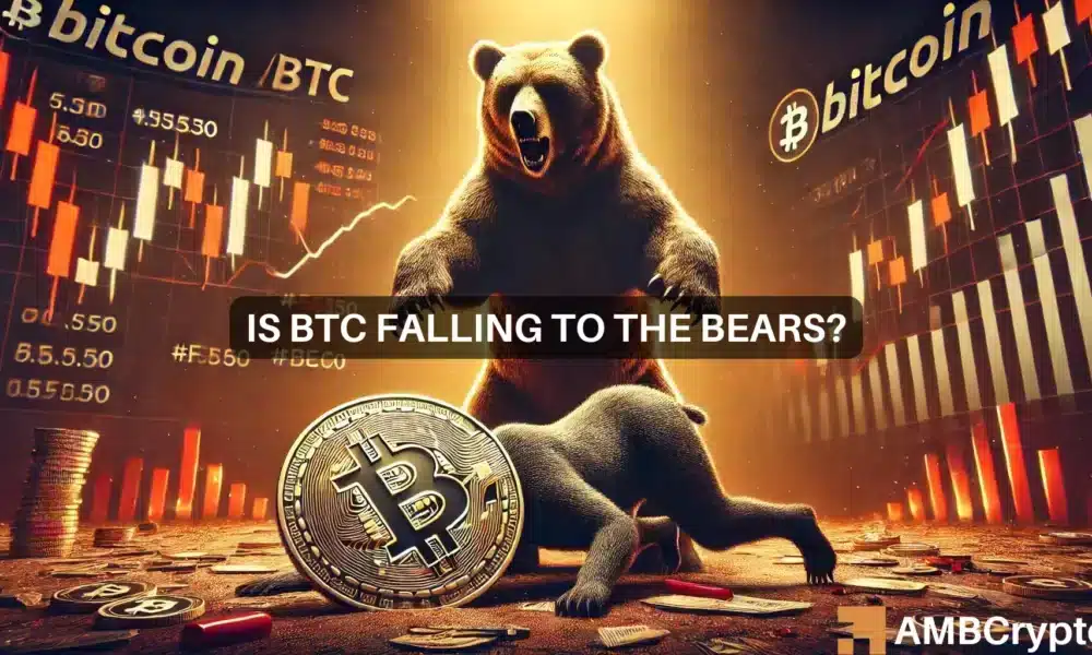 Bitcoin’s bearish reversal? Analyst predicts BTC’s drop based on THIS