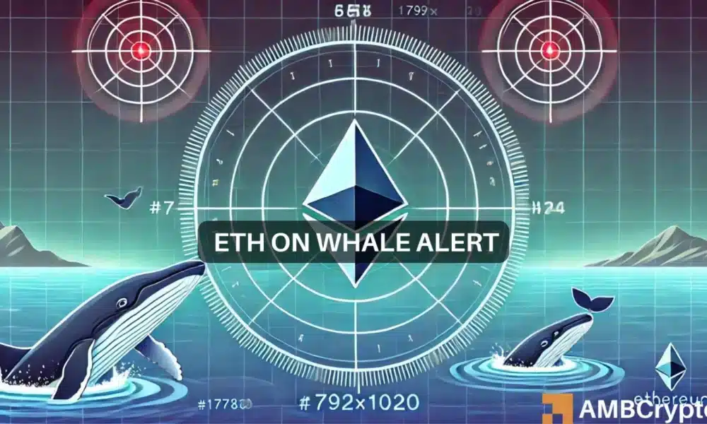 Ethereum whale sale raises concerns: Could ETH drop below $2,600?