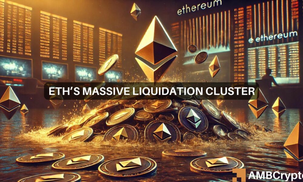 Ethereum: $410M ETH liquidation looms as price nears key resistance