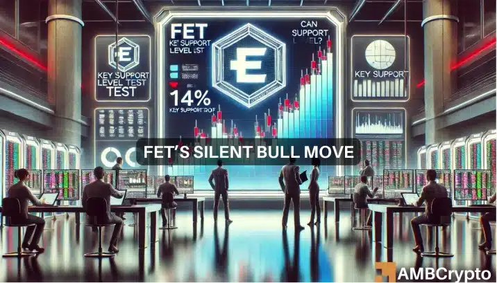 FET tests key support level: Can it reverse the 14% price drop?