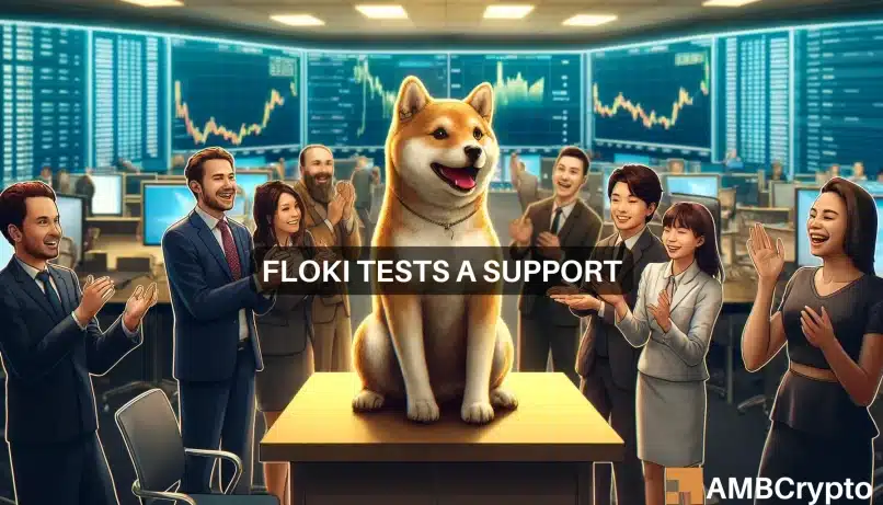 FLOKI price prediction - Watch THIS level for a price bounce!