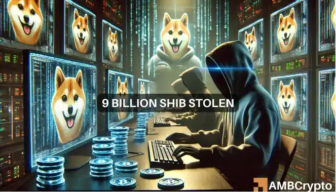 9 Billion SHIB stolen