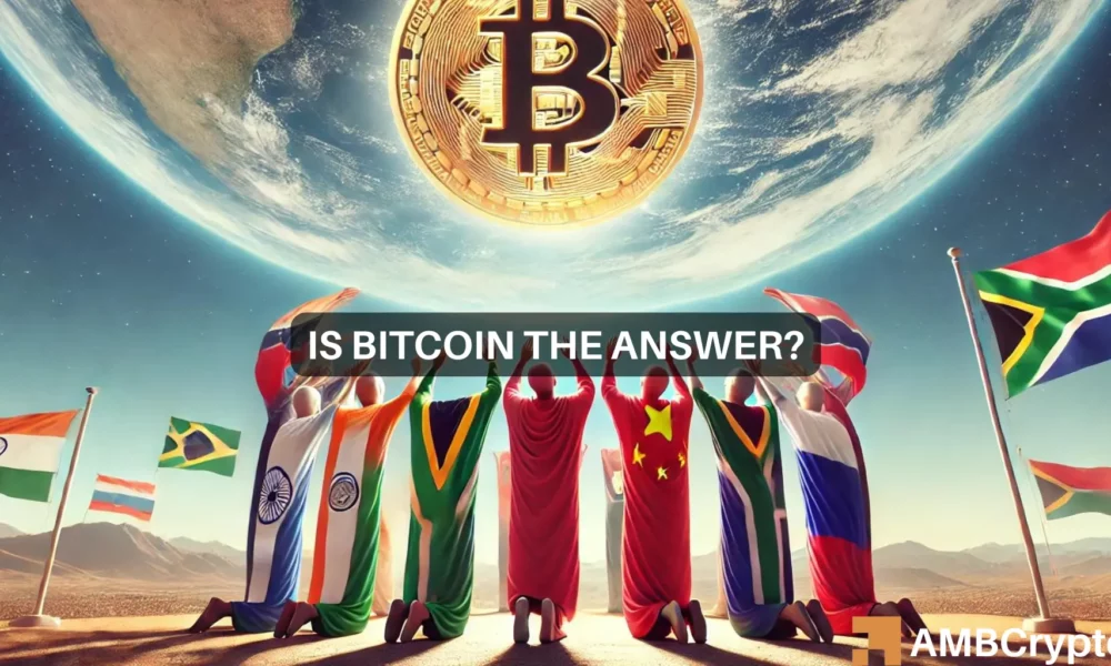 Could Bitcoin be the answer to BRICS countries’ de-dollarization efforts?