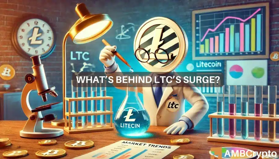 Litecoin gains 5% amidst Bitcoin