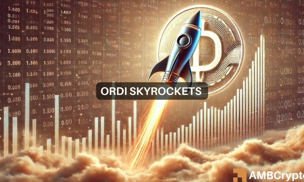 ORDI price prediction: What next for the crypto after a 20% surge