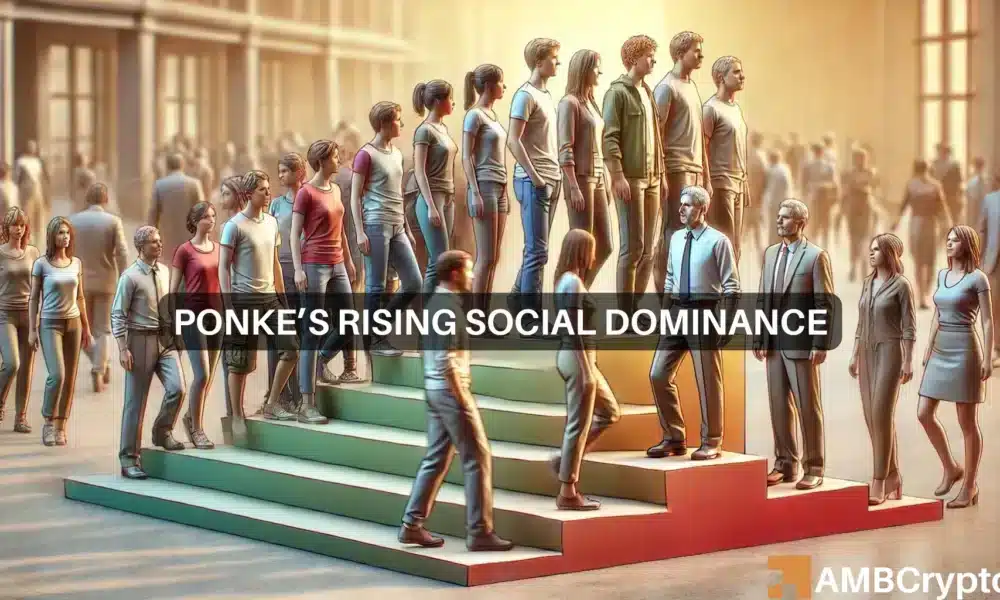 PONKE memecoin’s social dominance surge: Enough to boost prices?