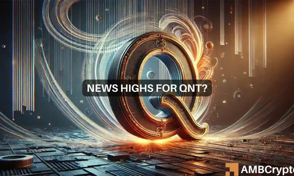 Quant [QNT] jumps 28% in 7 days, nears 3-month high: What now?