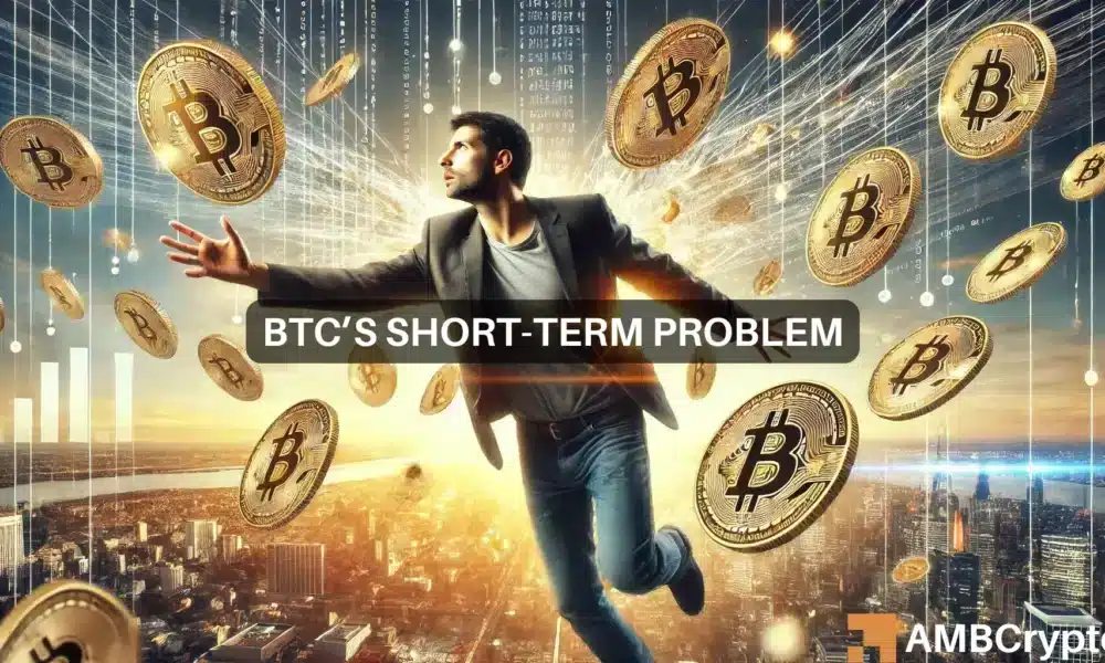 Short-term Bitcoin holders face heavy losses: What it means for BTC