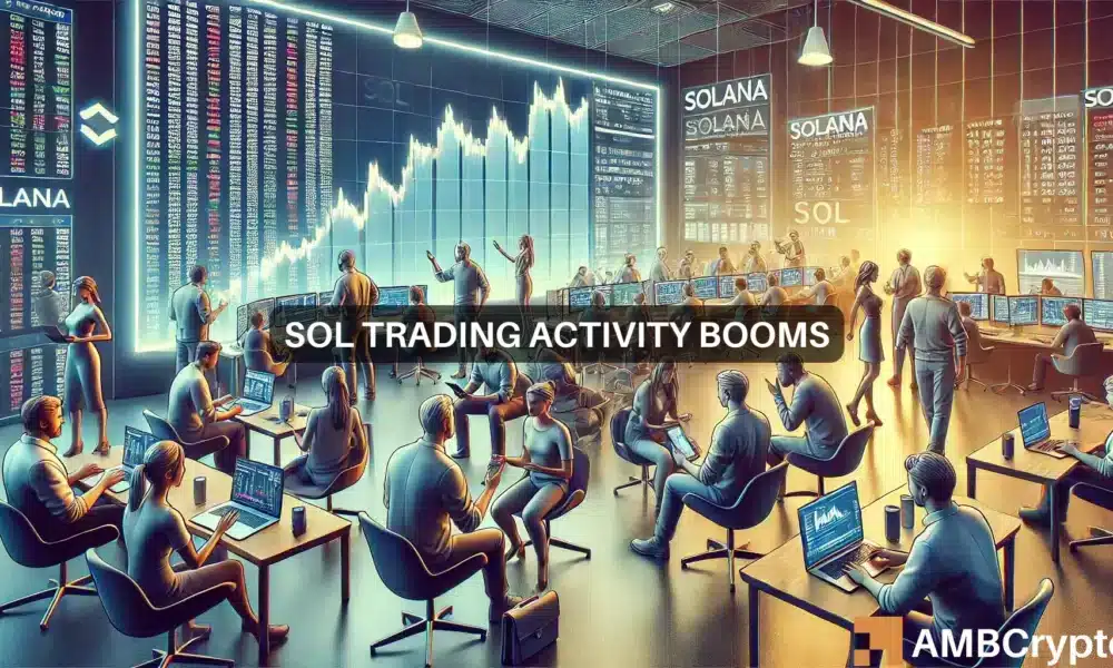 Solana activity booms – Will SOL’s price follow suit?