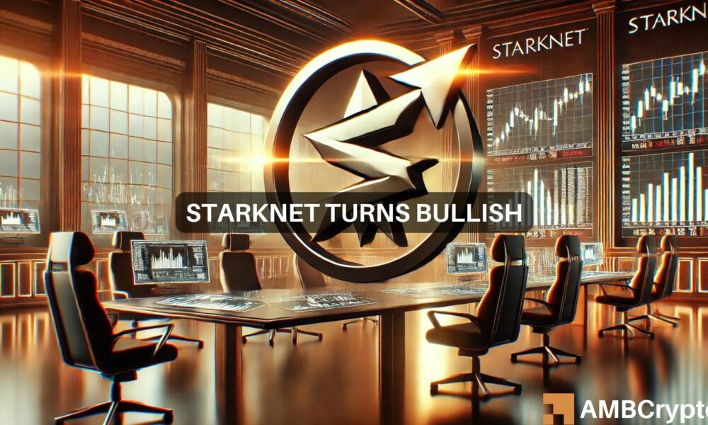 Starknet’s 9% rally sparks hope – Will STRK overcome $0.45 barrier now?