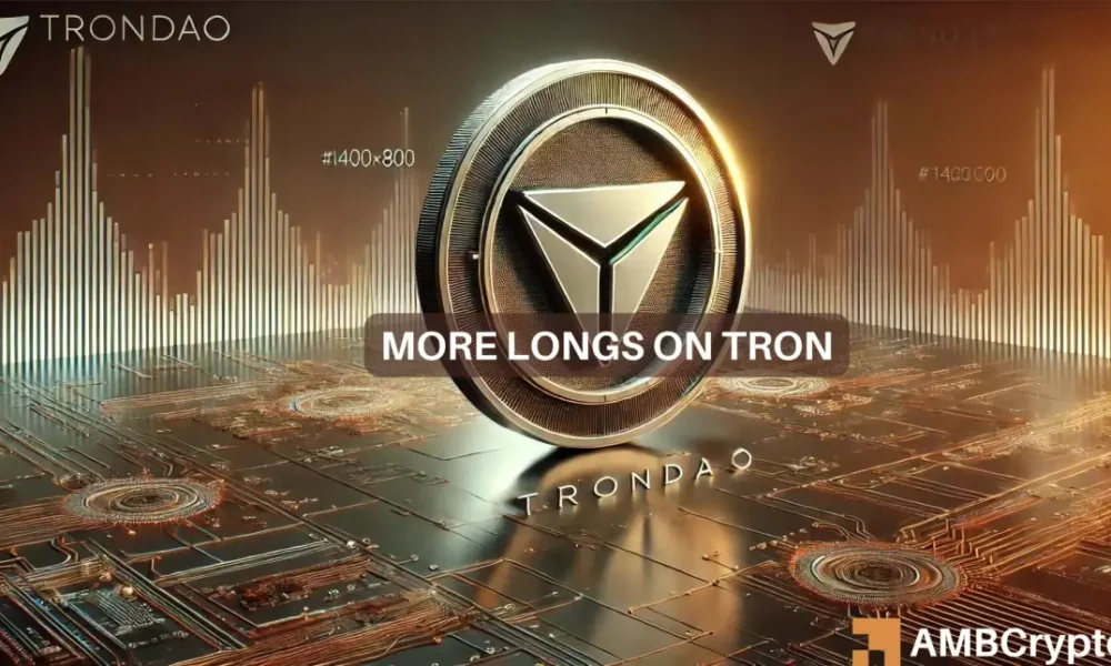 Here’s why TRON holders are ‘237% confident’ in TRX’s price action