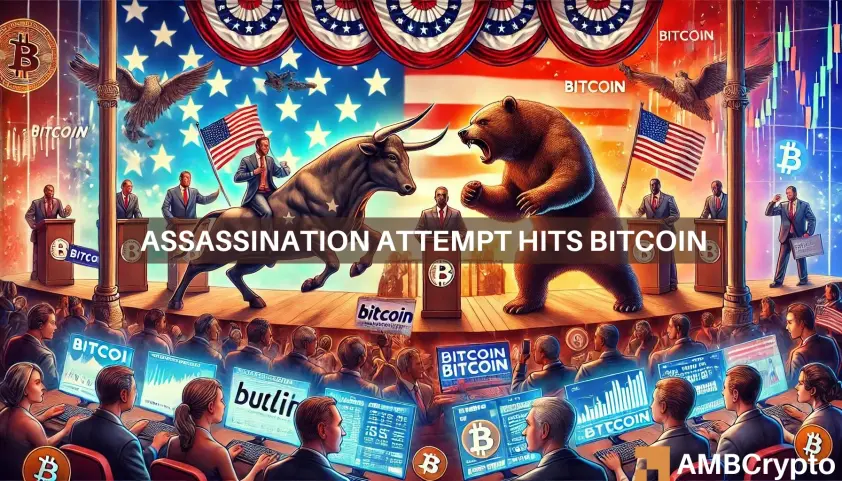 Assassination attempt hits Bitcoin