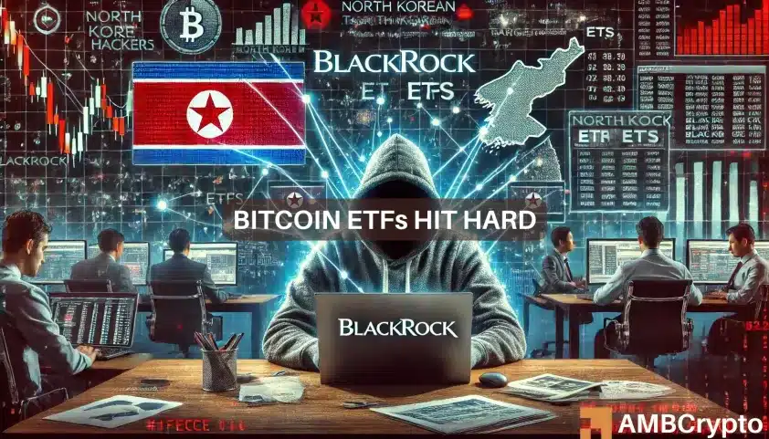 BlackRock Bitcoin ETFs hit hard