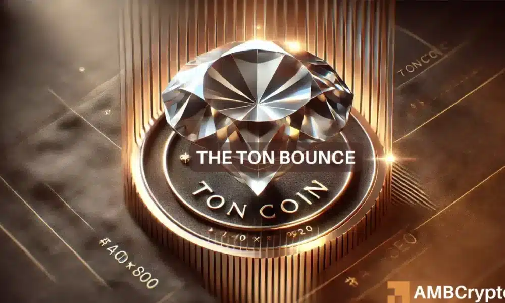 Toncoin surges 25% in a week to leave TON holders 6.2% in profit and…