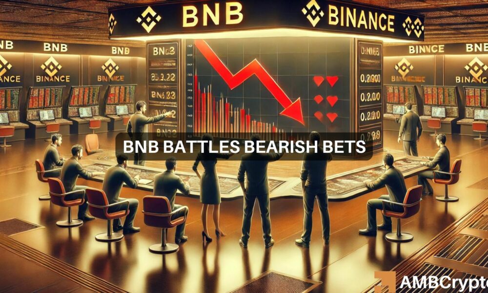 Traders bet against BNB: Is a price reversal likely now?