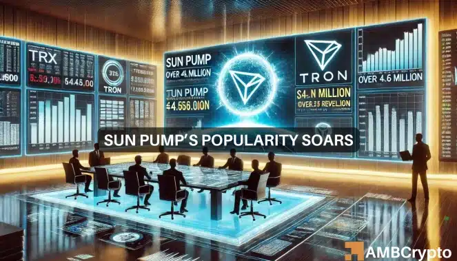 Tron memecoins soar as Sun Pump earns over $4.6 mln: Impact on TRX?