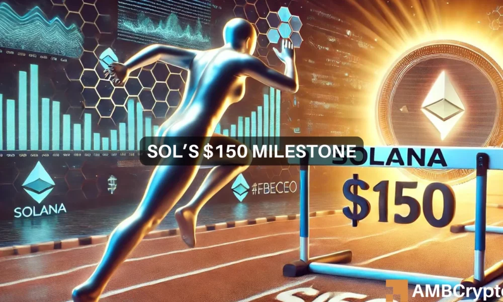 Will SOL break the $150 barrier? Solana’s network activity holds the key