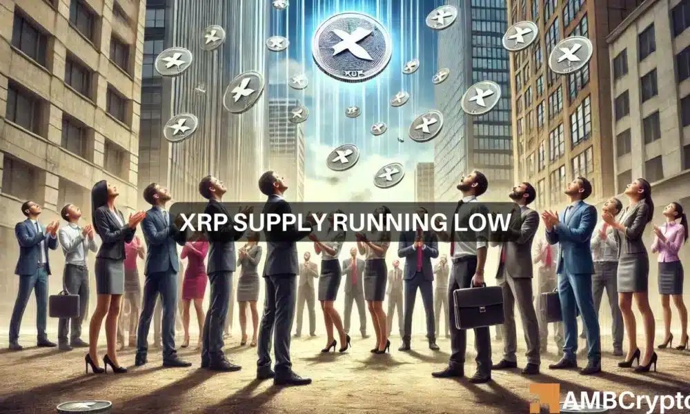 Is XRP supply running low? Here’s what it means for retail investors