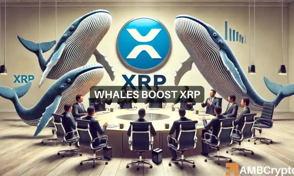 XRP at a tipping point: Whale activity and social buzz point to surge