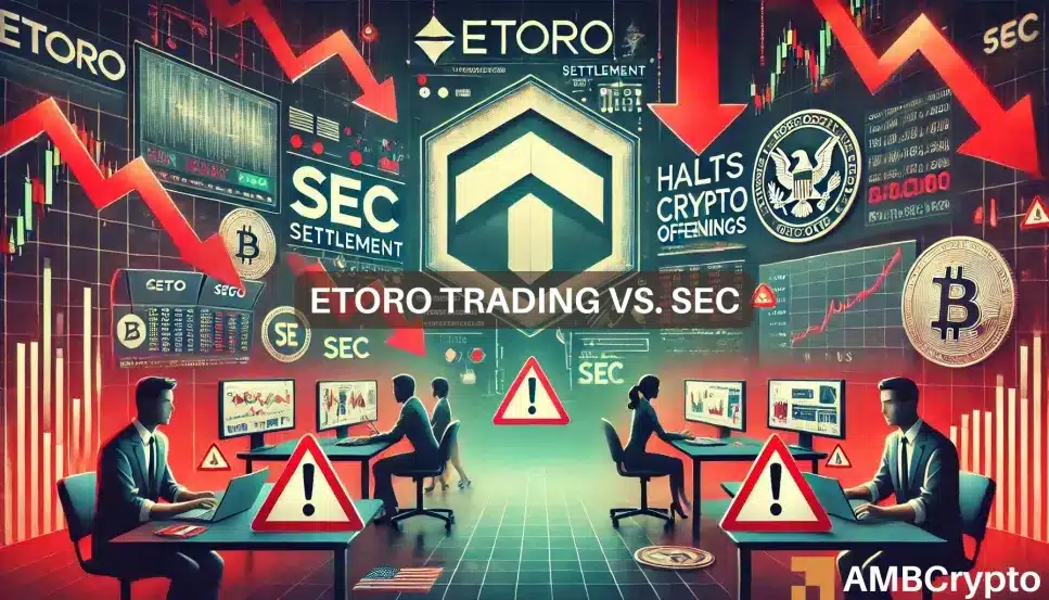 eToro trading: U.S clients restricted to BTC, ETH, BCH post SEC deal