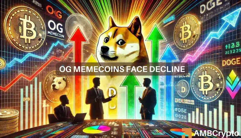 OG memecoins face decline