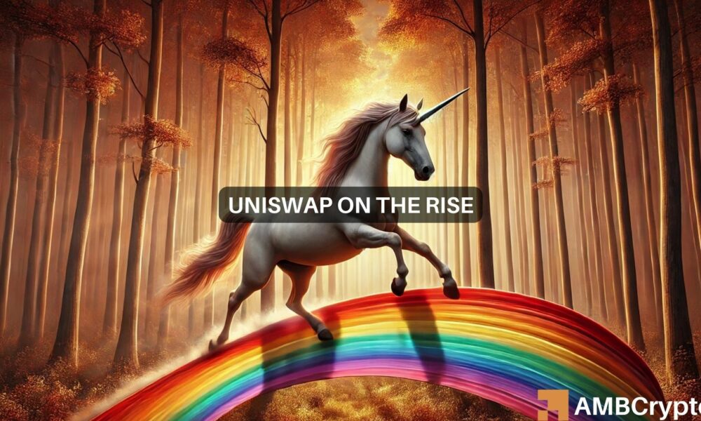 Assessing Uniswap’s price surge: Key on-chain metrics to watch