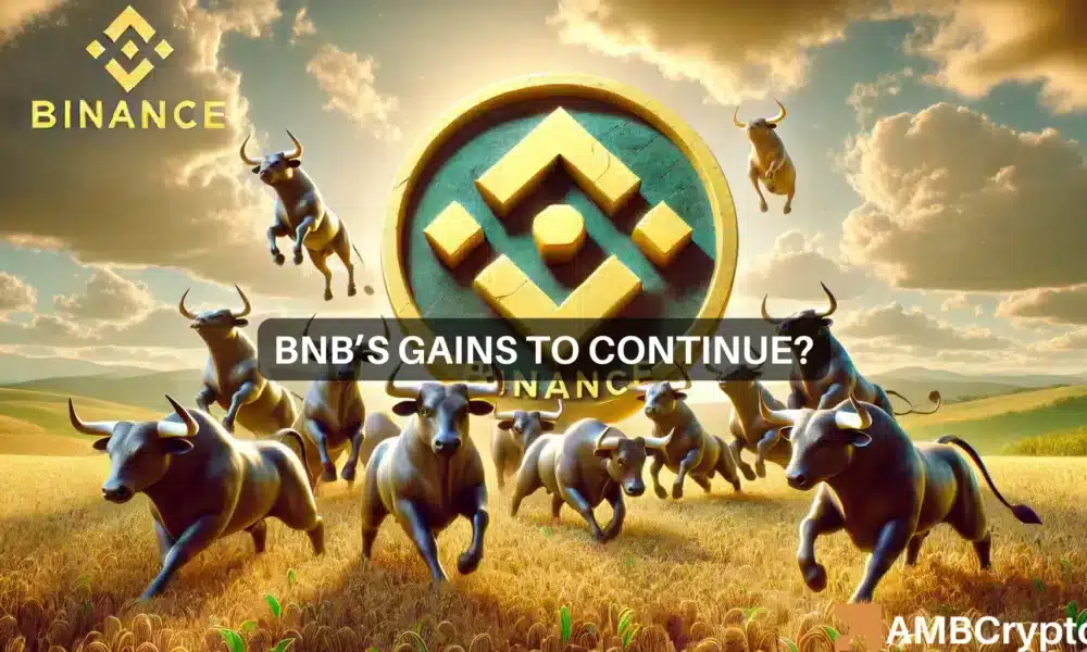 BNB eyes breakout: Will bullish sentiment help the altcoin?