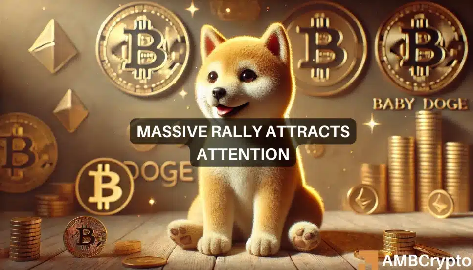 Baby Doge coin rallies 200% in 30 days, up 27% in 24 hours - What now?