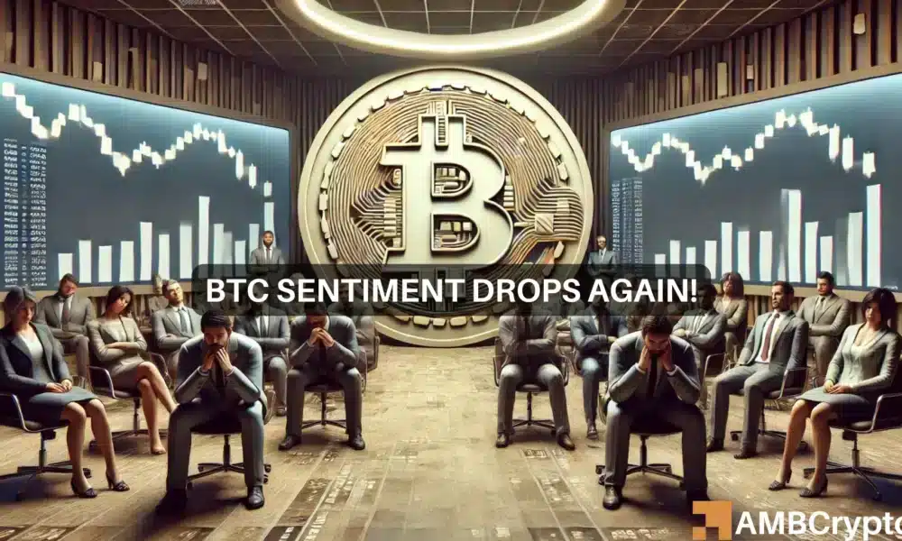 Bitcoin sentiment in fear zone – Is now the time to buy BTC?