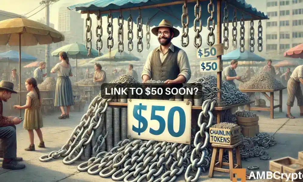 Chainlink nears breakout: Is LINK’s surge to $50 coming?