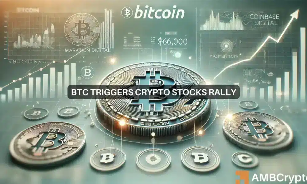 Crypto stocks rally by double-digits: What role did Bitcoin play?