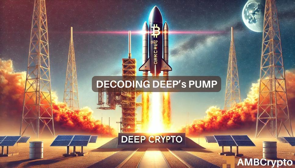 DEEP crypto surges 550% in 7 days: What’s driving the surge?