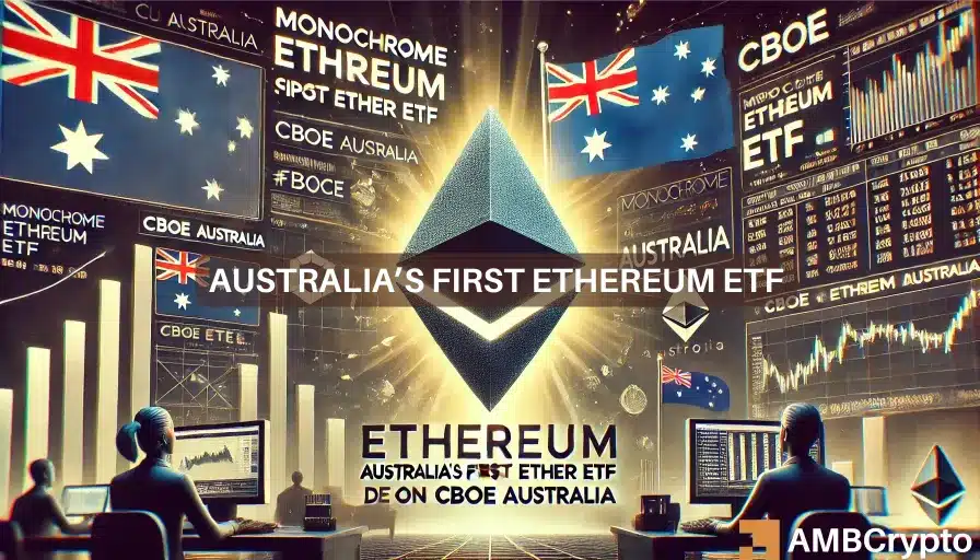 Australia’s first Ethereum ETF