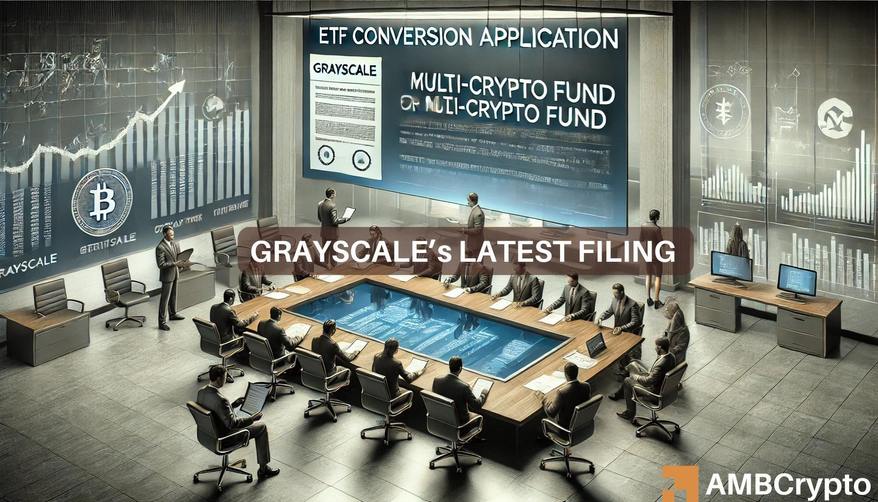 Grayscale files multi-crypto ETF, to include Bitcoin, Ethereum, and more