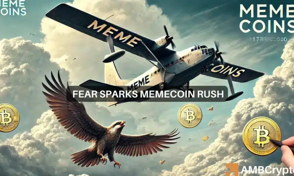 Are traders ditching Bitcoin for memecoins now? Data shows…