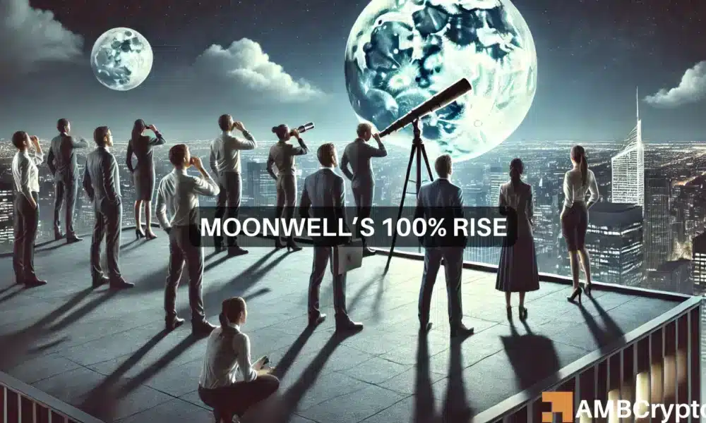 Moonwell crypto up 100% in 7 days: Is a 63% rally to new ATH possible?