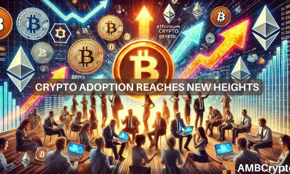 Record levels of crypto adoption in 2024: a16z report finds