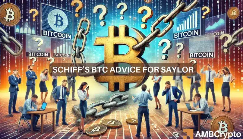 ‘Michael Saylor should borrow $4.3B and buy seized Bitcoin’ – Peter Schiff