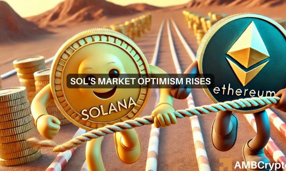 Solana flips Ethereum, and that means SOL prices will now…