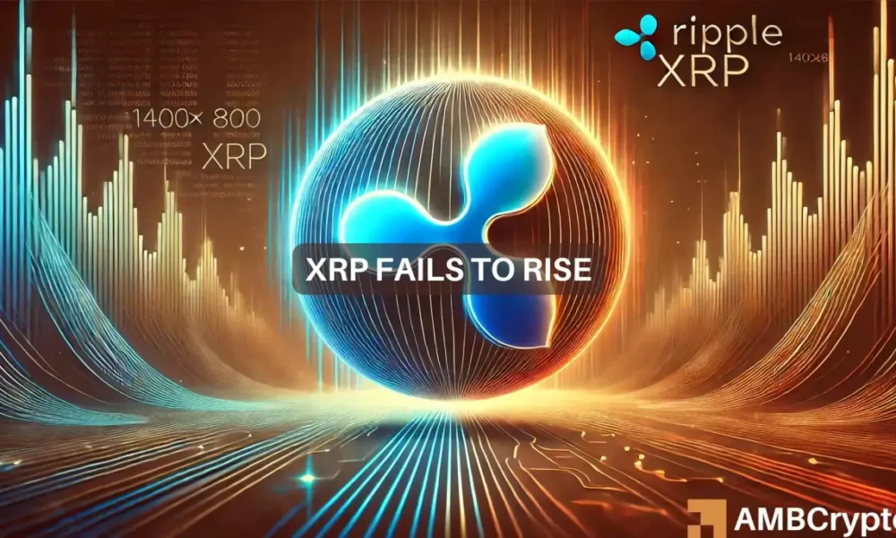 XRP’s price continues to lag behind as funding rates change their tune