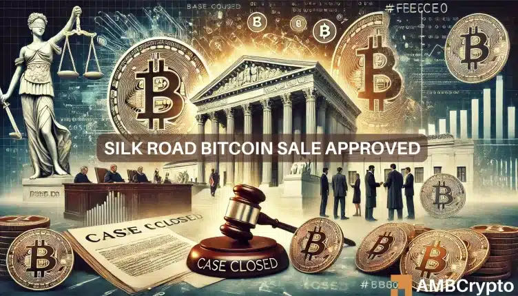 Silk Road Bitcoin sale approved