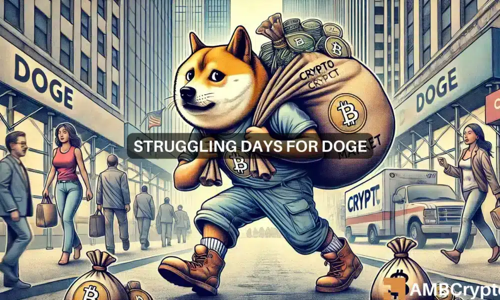 Dogecoin’s struggles continue, but is a 2021-style bull run coming?