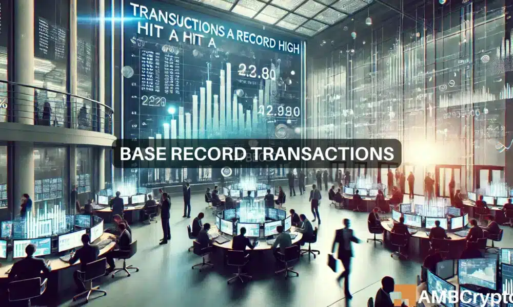 Base Network’s latest milestone – Here’s what its transaction count means for future