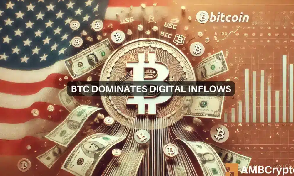 Bitcoin leads $2.2B inflow as U.S. Election looms – Here’s everything to know!